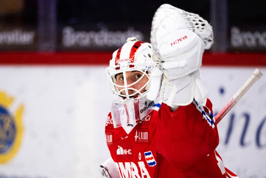Timrås målvakt Jacob Johansson
