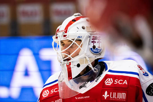 Timrås målvakt Jacob Johansson