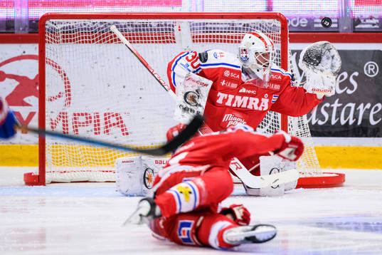 Timrås målvakt Jacob Johansson