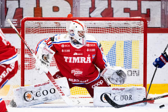 Timrås målvakt Jacob Johansson