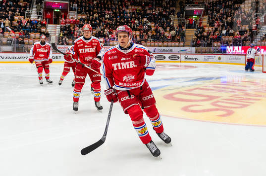 Timrås Anton Wedin jublar