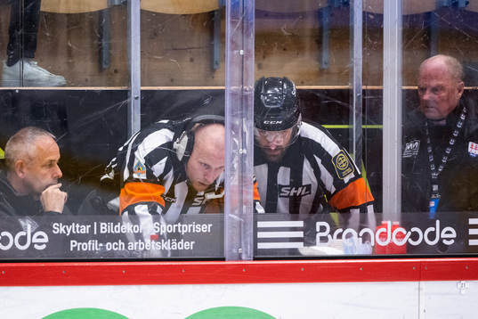 Domare Andreas Harnebring och Mikael Sjöqvist