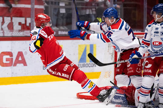 Timrås Robin Alvarez och Oskarshamns Emil Lilleberg
