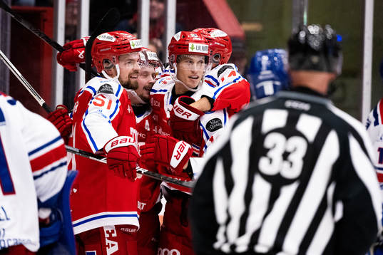 Timrås Anton Lander Jonathan Dahlén och Robin Alvarez