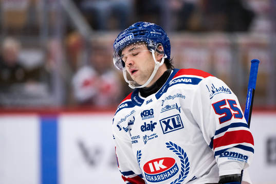 Oskarshamns David Quenneville deppar