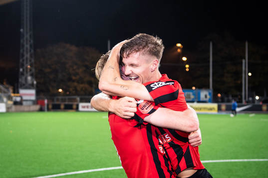 Brommapojkarnas Gustav Sandberg Magnusson och Samuel Leach