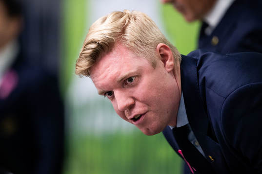 AIKs tränare Anton Blomqvist