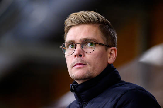 Alvestas assisterande tränare Alexander Svensson