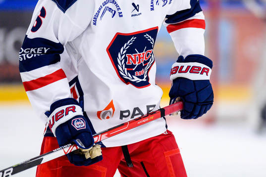 Nässjös klubbmärke på matchtröja