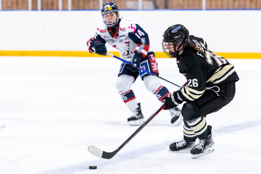 Linköpings Haruka Toko och SDEs Mathea Fischer