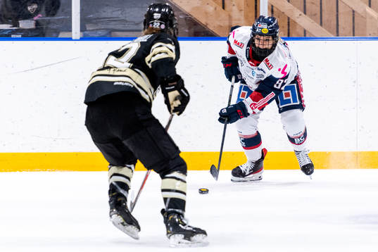SDEs Hannah Clayton Carroll och Linköpings Mallory Rushton