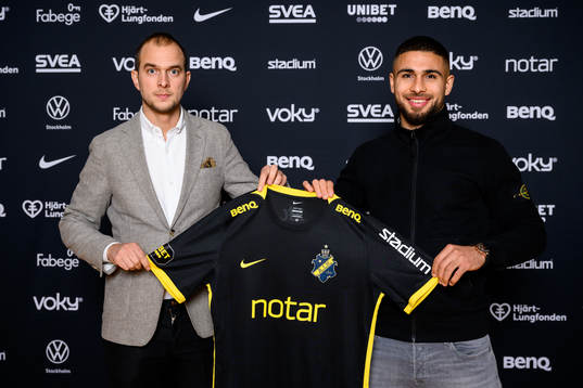 s sportchef Henrik Jurelius och Omar Faraj