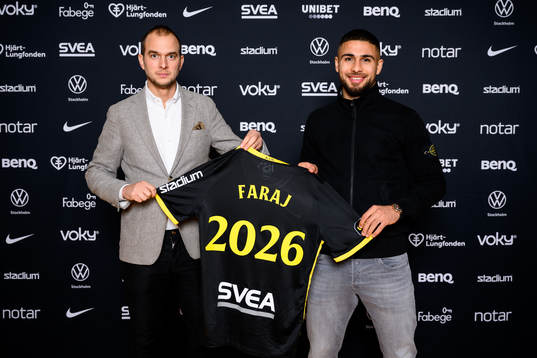 s sportchef Henrik Jurelius och Omar Faraj