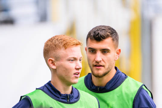 Hugo Larsson and Matej Chalus
