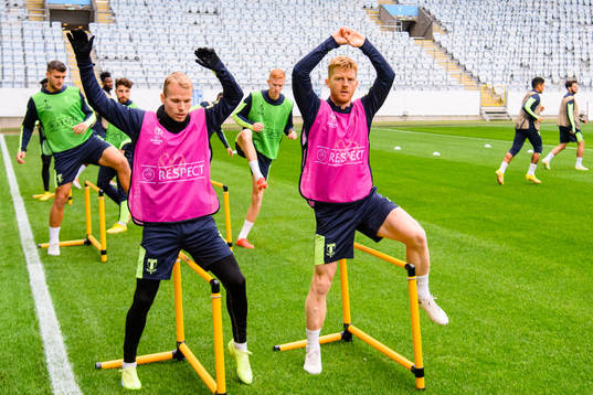 Oscar Lewicki and Anders Christiansen