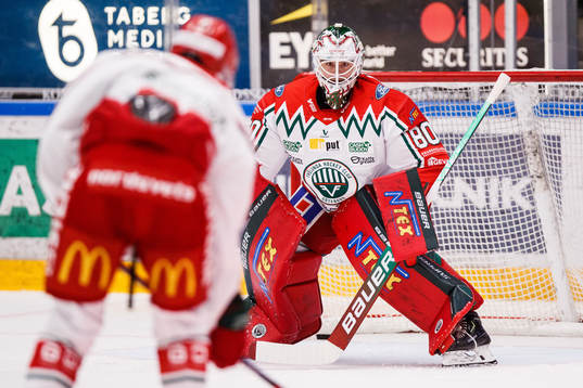 Frölundas målvakt Frederik Dichow