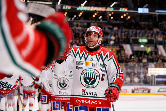 Frölundas Joel Lundqvist jublar