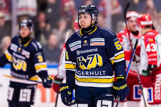 HV71s Fredrik Forsberg deppar
