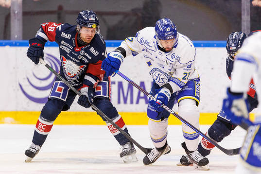 Linköpings John Nyberg och Leksands Marek Hrivik
