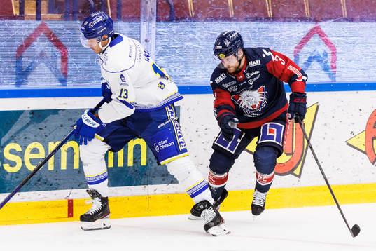 Leksands Jon Knuts och Linköpings Linus Hultström