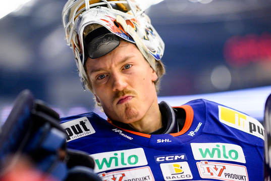 Växjös målvakt Emil Larmi