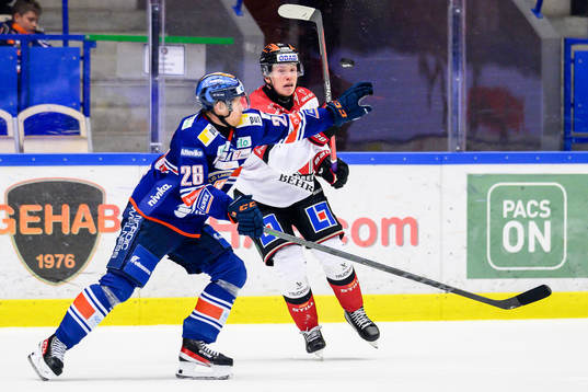 Växjös Hugo Gustafsson och Örebros Linus Öberg