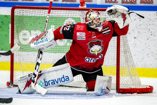 Malmö Redhawks målvakt Daniel Marmenlind