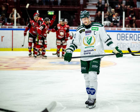 Färjestads Victor Ejdsell deppar