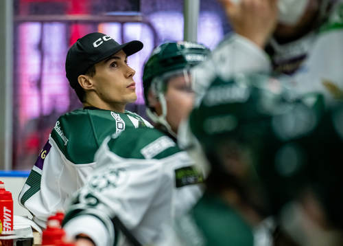 Färjestads målvakt Matthew Tomkins