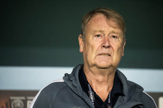 head coach Åge Hareide of Malmö