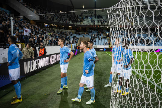 Anders Christiansen and Jonas Knudsen of Malmö