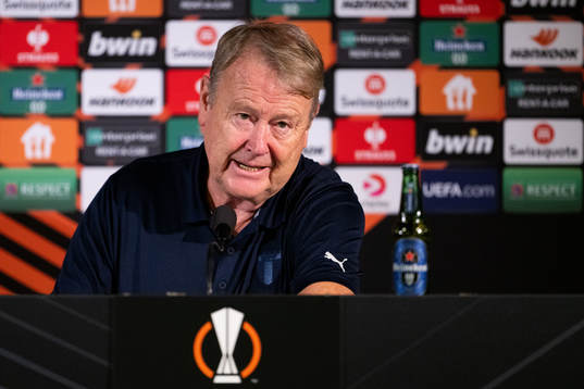 Head coach Åge Hareide of Malmö