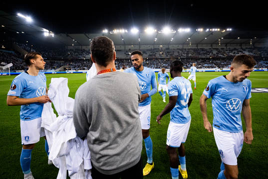 Felix Beijmo, Isaac Kiese Thelin and Patriot Sejdiu of