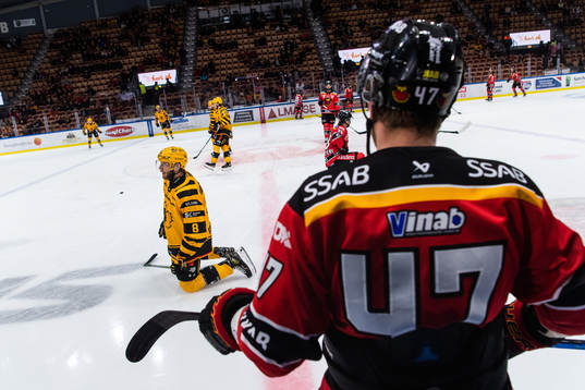 Skellefteås Petter Granberg och Luleås Leo Komarov