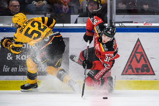 Skellefteås Arvid Lundberg och Luleås Olli Nikupeteri