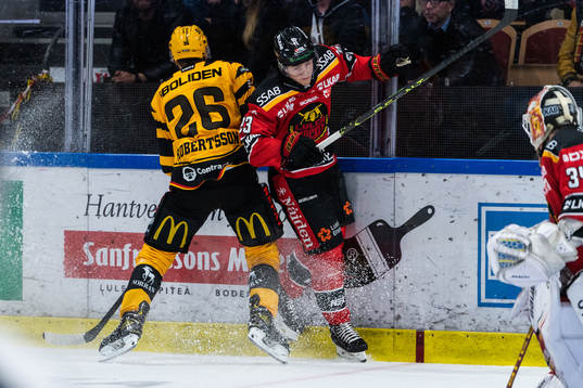 Skellefteås Simon Robertsson och Luleås Jesper Sellgren