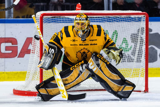 Skellefteås målvakt Gustaf Lindvall