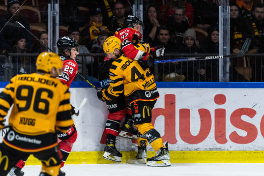 Luleås Leo Komarov och Skellefteås Oscar Möller