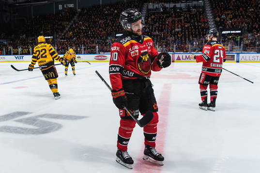 Luleås Einar Emanuelsson deppar