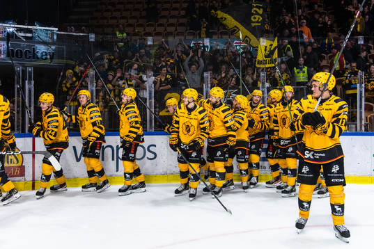 Skellefteås spelare jublar