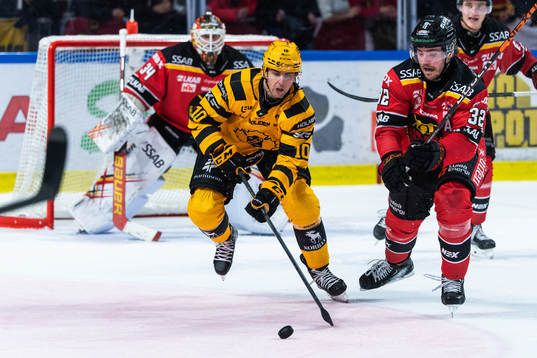 Skellefteås Joakim Lindström och Luleås Oscar Engsund