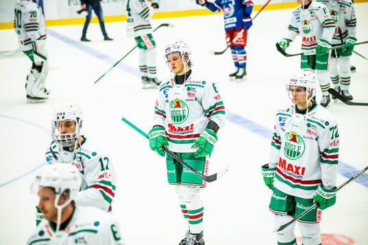 Rögles Tony Sund och Daniel Zaar deppar