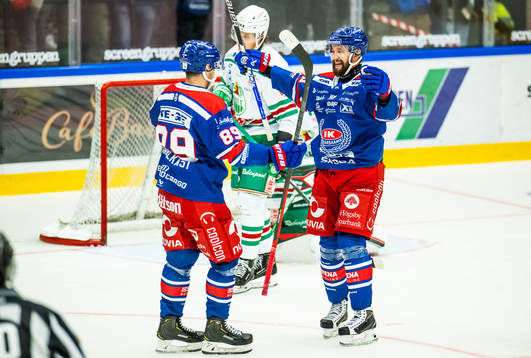Oskarshamns Hynek Zohorna jublar med Patrik Karlkvist