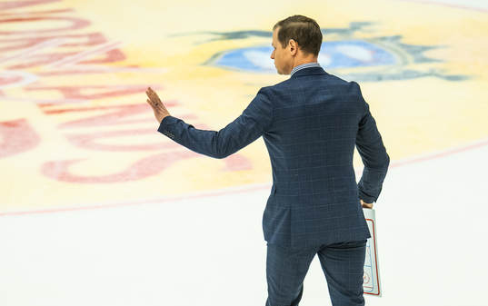 Oskarshamns tränare Martin Filander