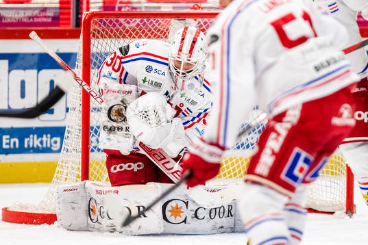 Timrås målvakt Jacob Johansson