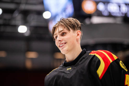 Brynäs Noel Nordh jublar