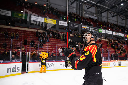 Brynäs Noel Nordh jublar