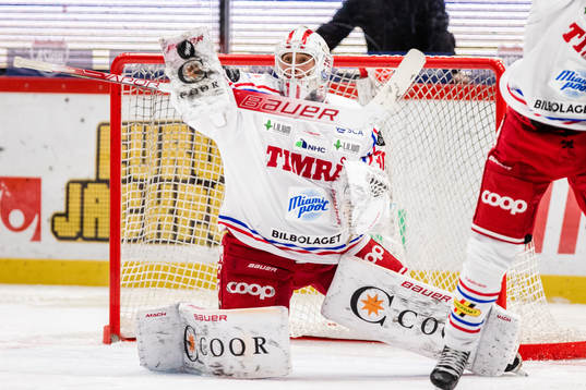 Timrås målvakt Jacob Johansson