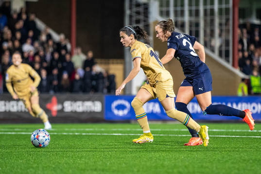 Athinna Persson Lundgren of FC Rosengård and Aitana