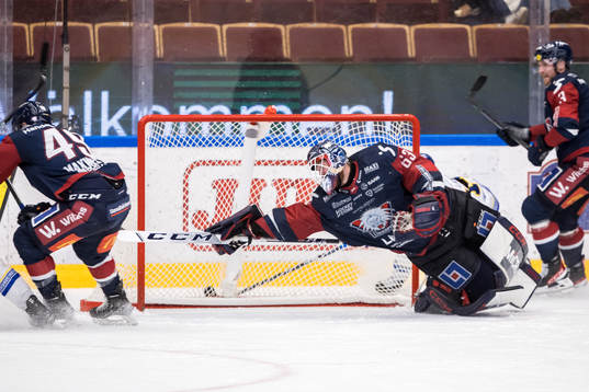 Linköpings målvakt Marcus Högberg
